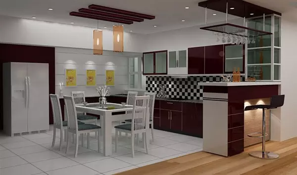 Feng shui in the kitchen interior design