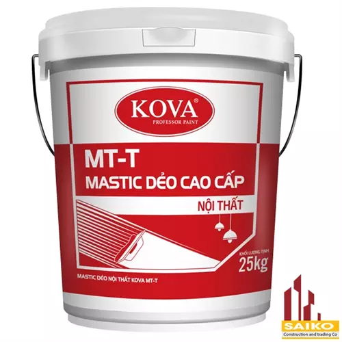 Mastic dẻo nội thất KOVA MT-T - Thùng(25Kg) en