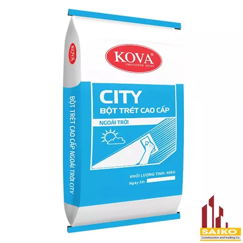 Bột trét ngoại thất cao cấp KOVA CITY - Bao(40Kg)