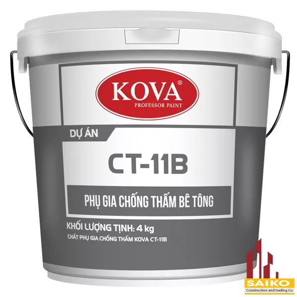 Chất phụ gia chống thấm KOVA CT-11B - Thùng(4Kg)